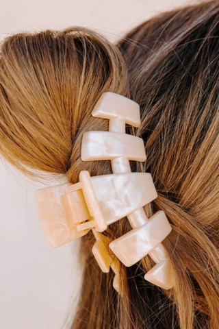 Teleties Classic Soft Surf Large Hair Claw Clip Tt-cl01-228