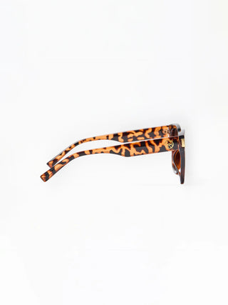The Krista Brown Tortoise Polarized Sunglasses by Mary Square