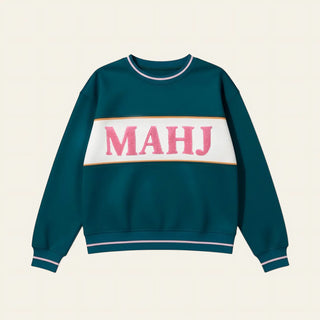 Mahjong Varsity Crewneck Pullover