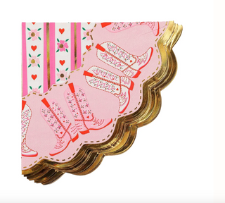 Boot Scootin' Floral Dessert Napkin Set
