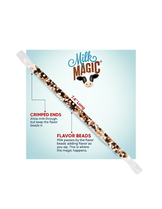 Milk Magic® Flavored Straws