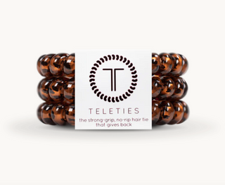 TELETIES TORTOISE HAIR TIES