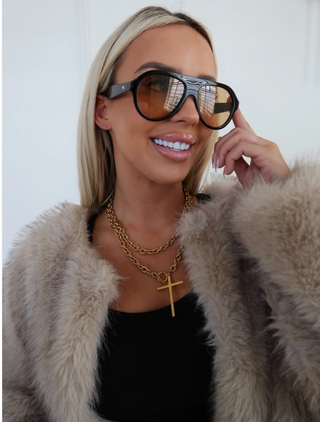 *PRE-ORDER *- Wrap Around Cross Necklace by ChanSuttPearls