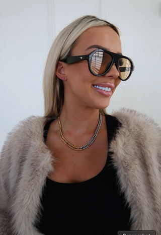 *PRE-ORDER* Two Toned Chain Necklace by ChanSuttPearls