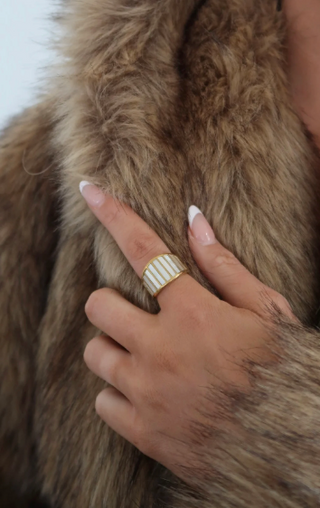 *PRE-ORDER* - Large Ocean Ring by ChanSuttPearls