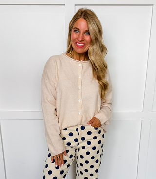 Everyday Favorite Knit Cardigan in Oatmeal