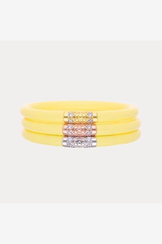 BuDhaGirl Bangles- Three Kings - Butter