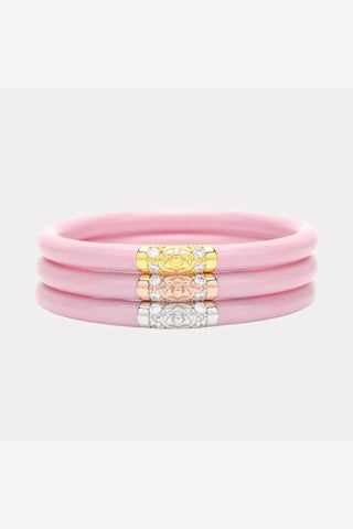BuDhaGirl Bangles - Three Kings - Pink
