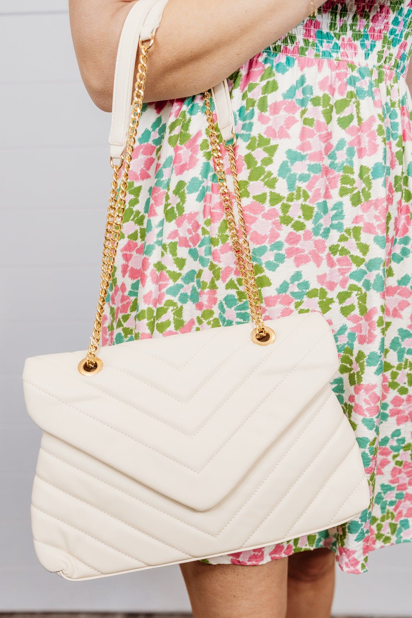 The Ivy Tote in Ivory
