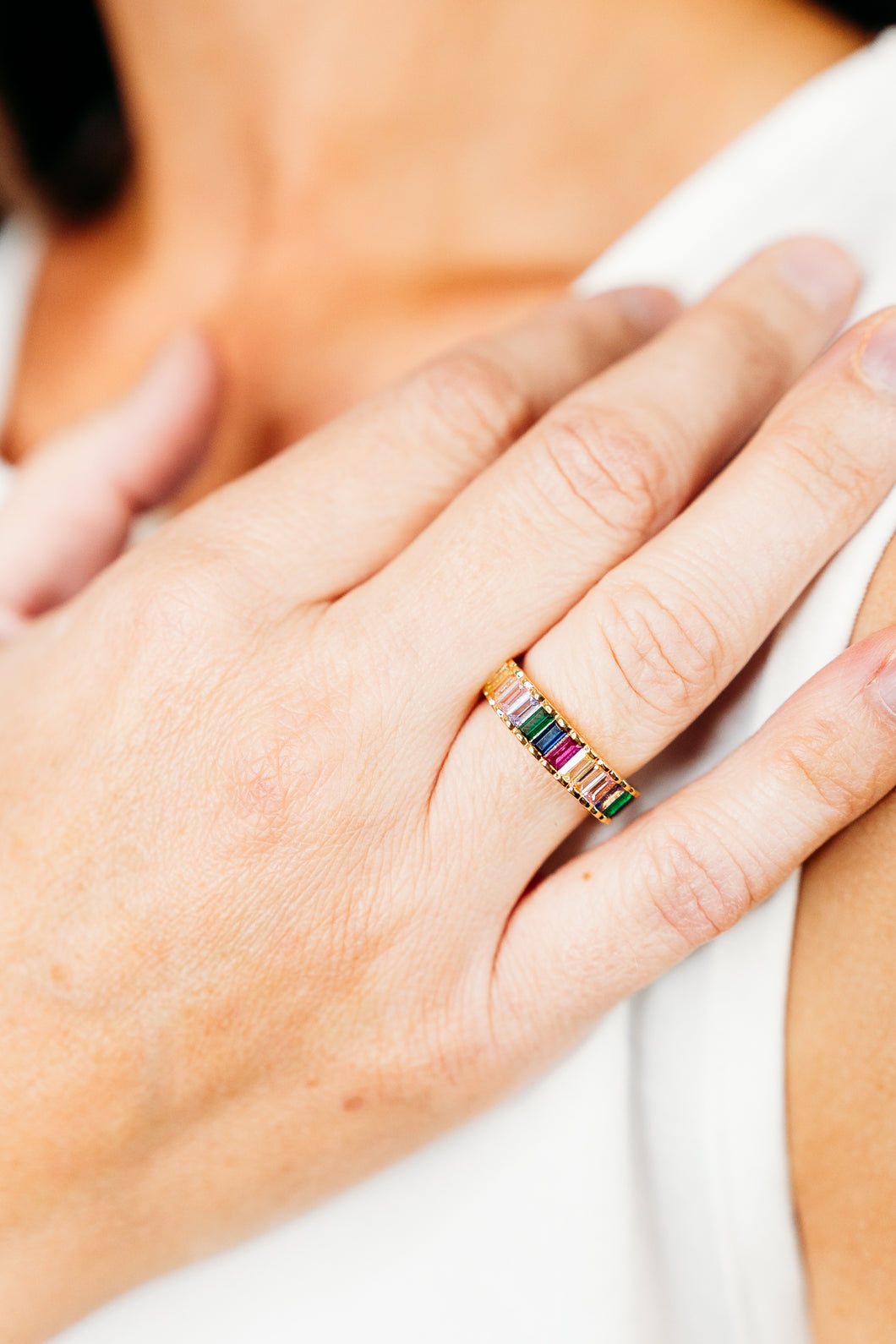 Rainbow Ring by Love, Poppy Jewels