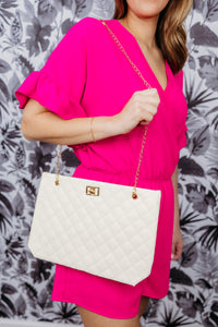 The Riley Quilted Crossbody