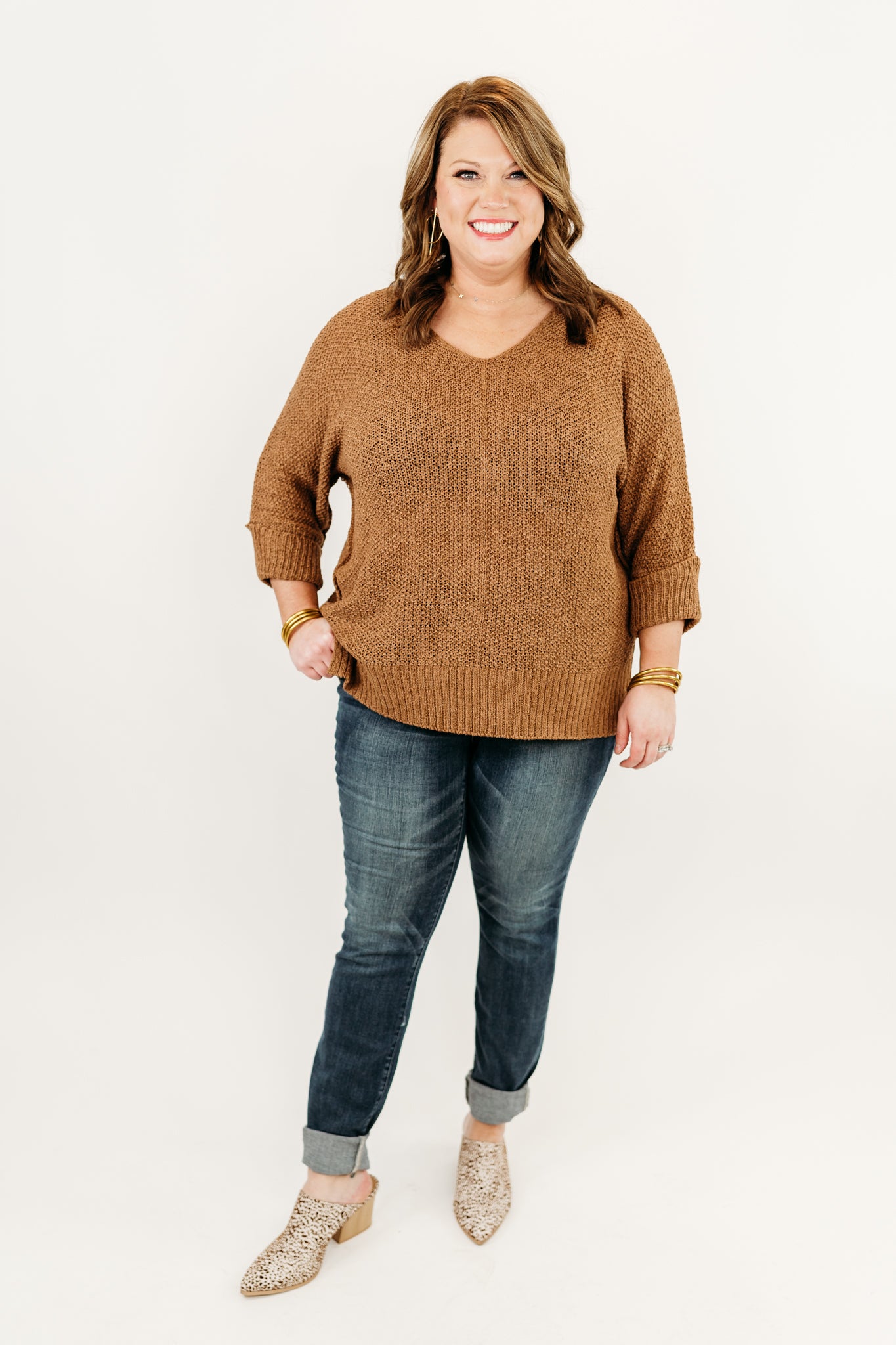 Curvy Exclusive Most Essential Knit Sweater