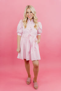 Had Me At Hello Dress in Pink