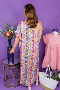 Dream Big Snake Print Maxi Dress