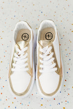Load image into Gallery viewer, Gold Trim Trendy Sneaker