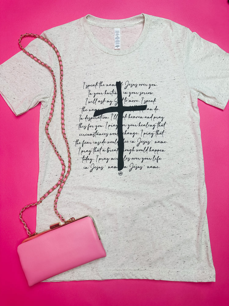 Name of Jesus Graphic Tee by Never Lose Hope