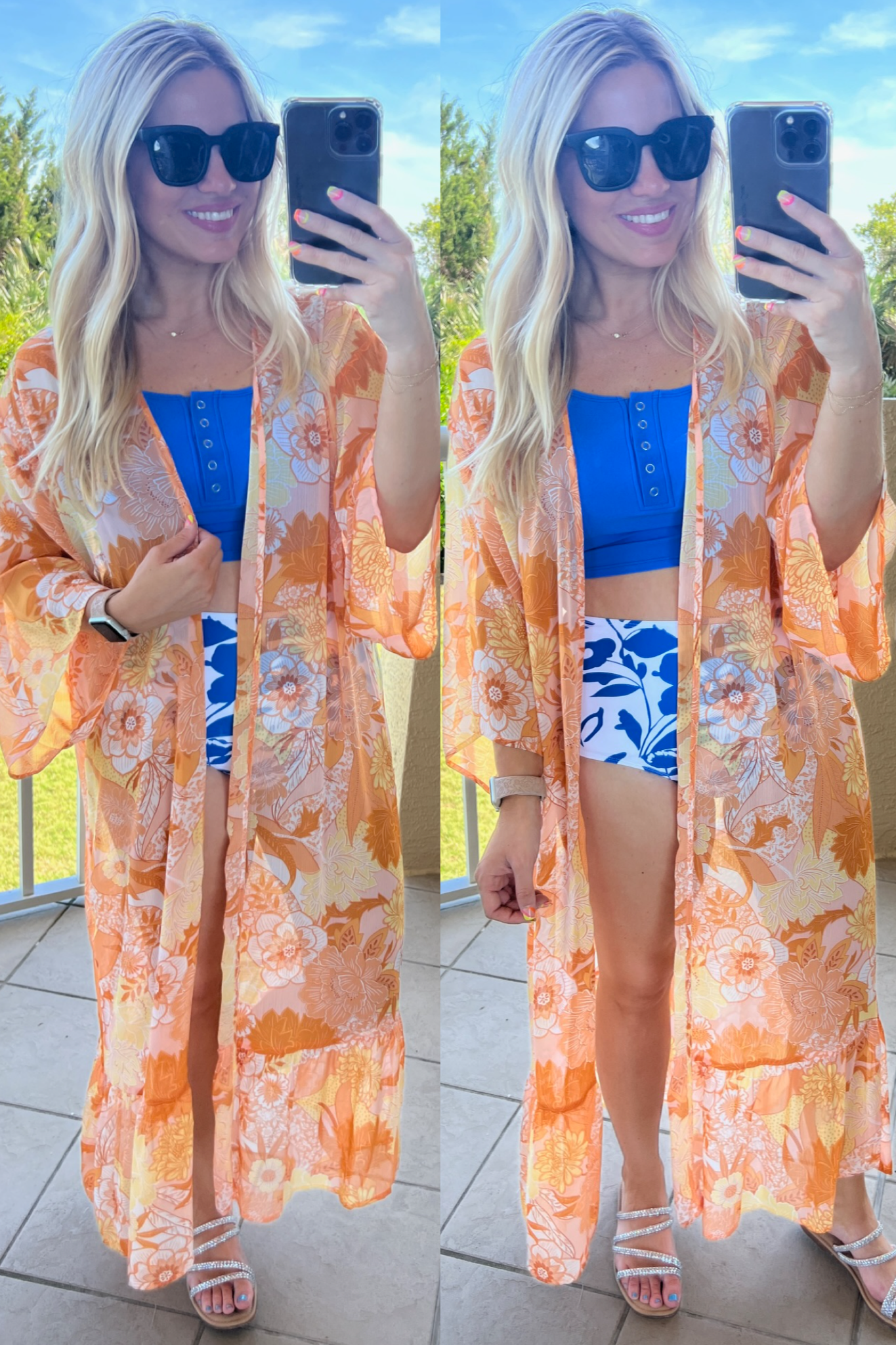 Sweetest Reflection Floral Duster Kimono