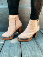 Load image into Gallery viewer, Sonata City Taupe Booties