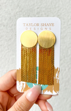 Load image into Gallery viewer, Raquel Chain Drop Earring by Taylor Shaye