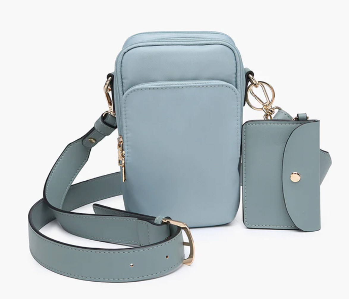 The Parker Crossbody in Blue